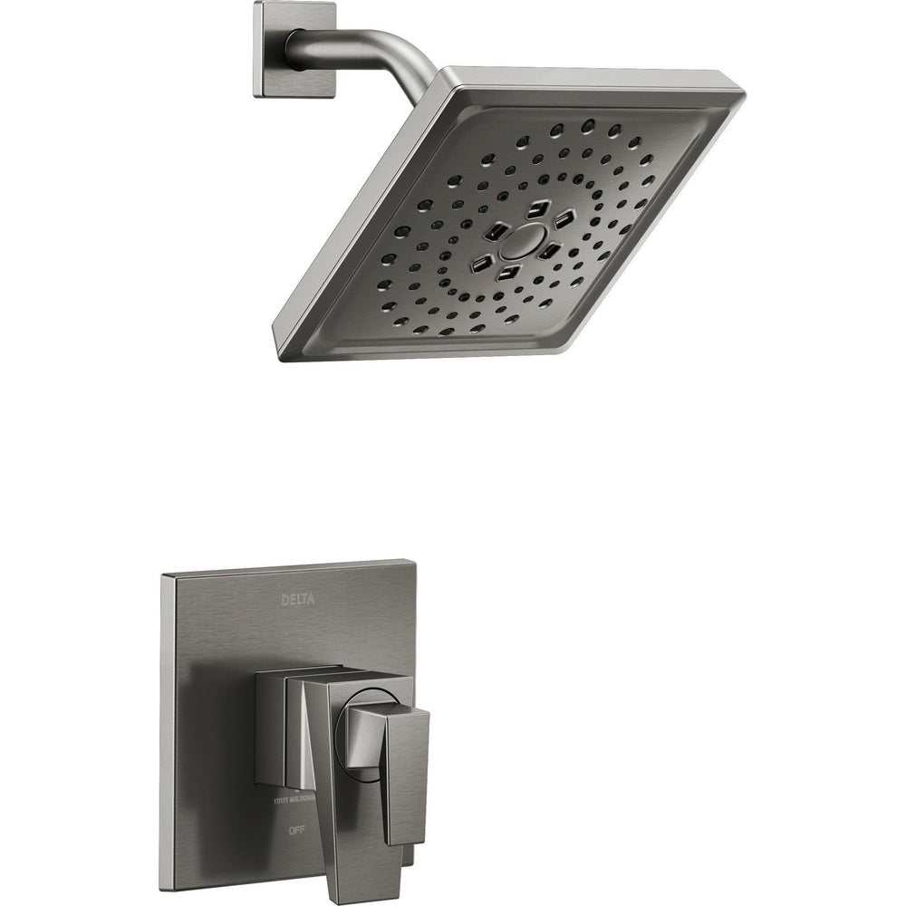 Delta Trillian 17 Series H2Okinetic Shower Only Trim - Black Stainless