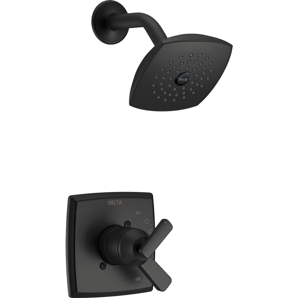 Delta Ashlyn Monitor 17 Series Shower Trim - Matte Black