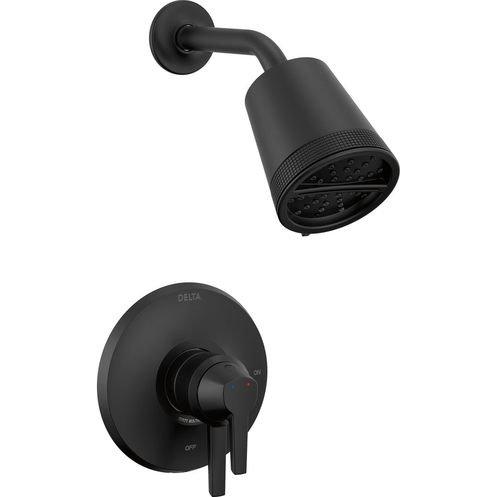Delta Galeon Showerhead With Handshower - Matte Black