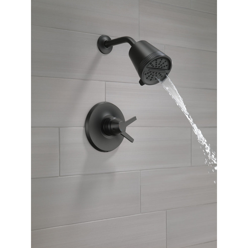 Delta Galeon Showerhead With Handshower - Matte Black