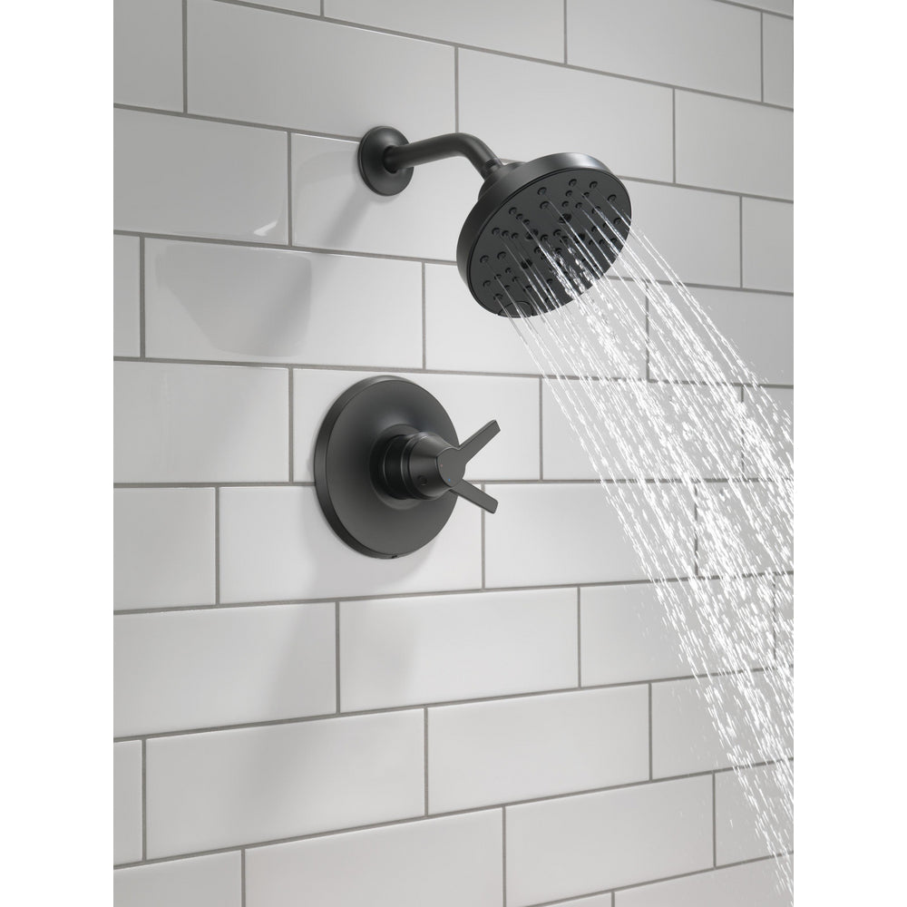 Delta Galeon 17 Series Shower Trim With H2Okinetic - Matte Black