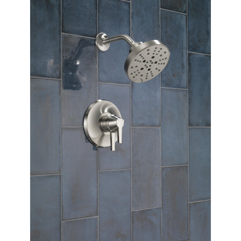 Delta Galeon 17 Series Shower Trim With H2Okinetic - Stainless
