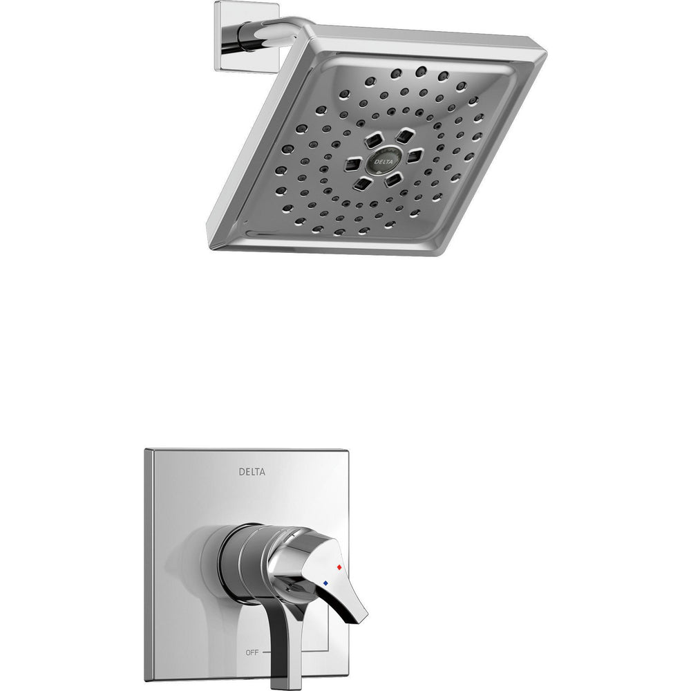 Delta Zura 17 Series Multichoice H2Okinetic Shower Only Trim - Chrome