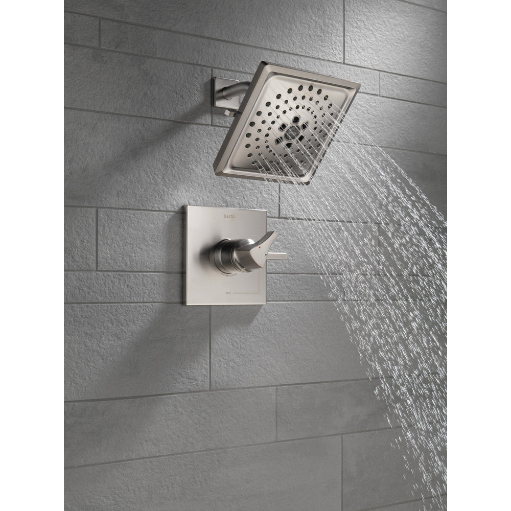 Delta Zura 17 Series Multichoice H2Okinetic Shower Only Trim - Stainless