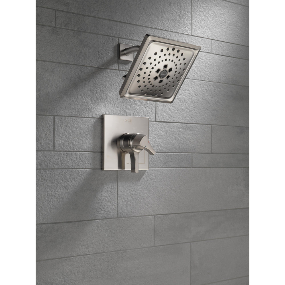 Delta Zura 17 Series Multichoice H2Okinetic Shower Only Trim - Stainless
