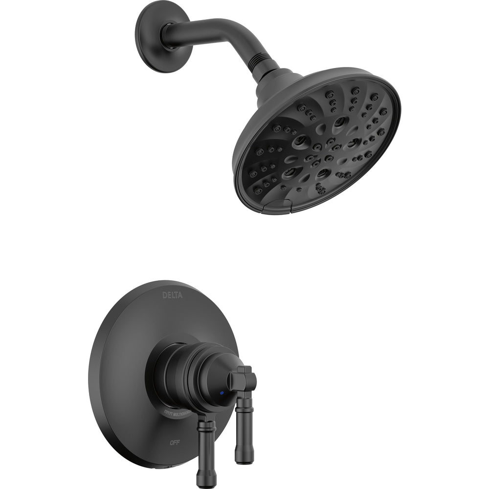 Delta Broderick 17 Series Shower Trim - Matte Black