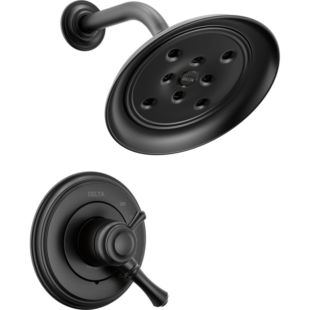 Delta Cassidy 17 Series Mc Shower Trim - Matte Black