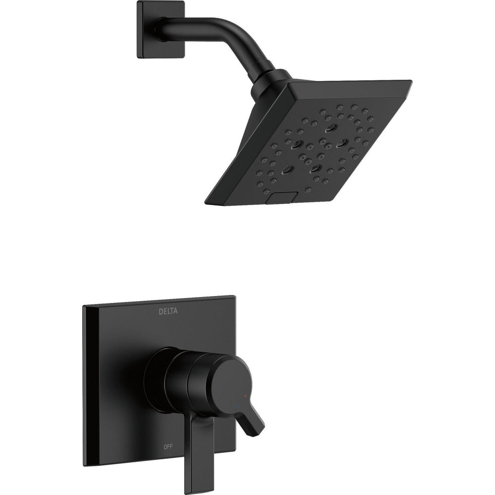 Delta Pivotal 17 Series Shower Only Trim - Matte Black