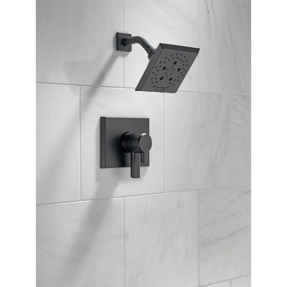 Delta Pivotal 17 Series Shower Only Trim - Matte Black