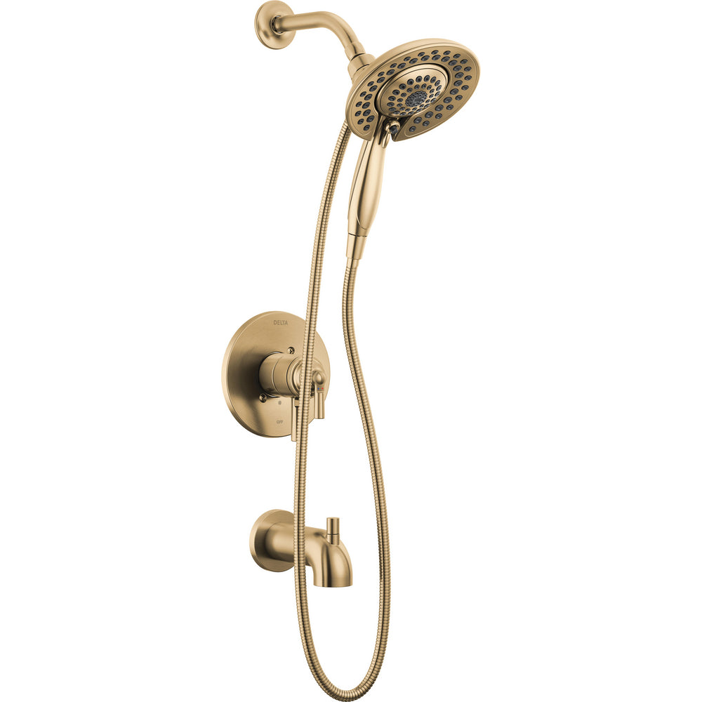 Delta Saylor 17 Series Tub & Shower Trim With In2Itio - Champagne Bronze