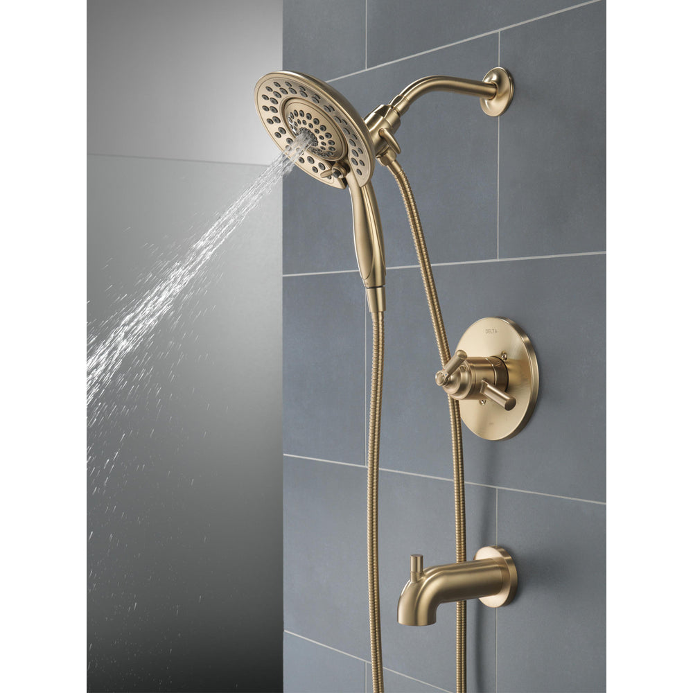 Delta Saylor 17 Series Tub & Shower Trim With In2Itio - Champagne Bronze