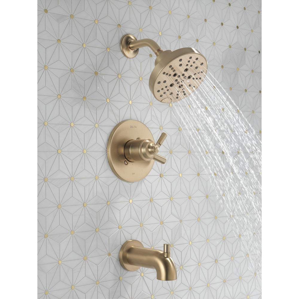 Delta Saylor 17 Series Tub & Shower Trim - Champagne Bronze