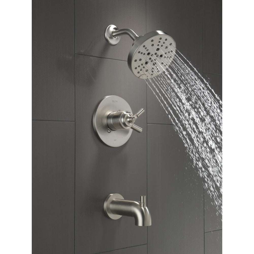 Delta Saylor 17 Series Tub & Shower Trim - Stainless