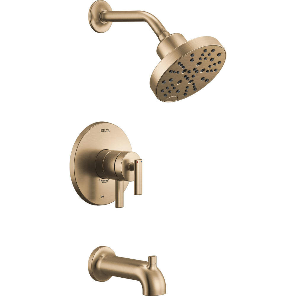Delta Altado Monitor 17 Series Tub & Shower Trim T17442 - Champagne Bronze