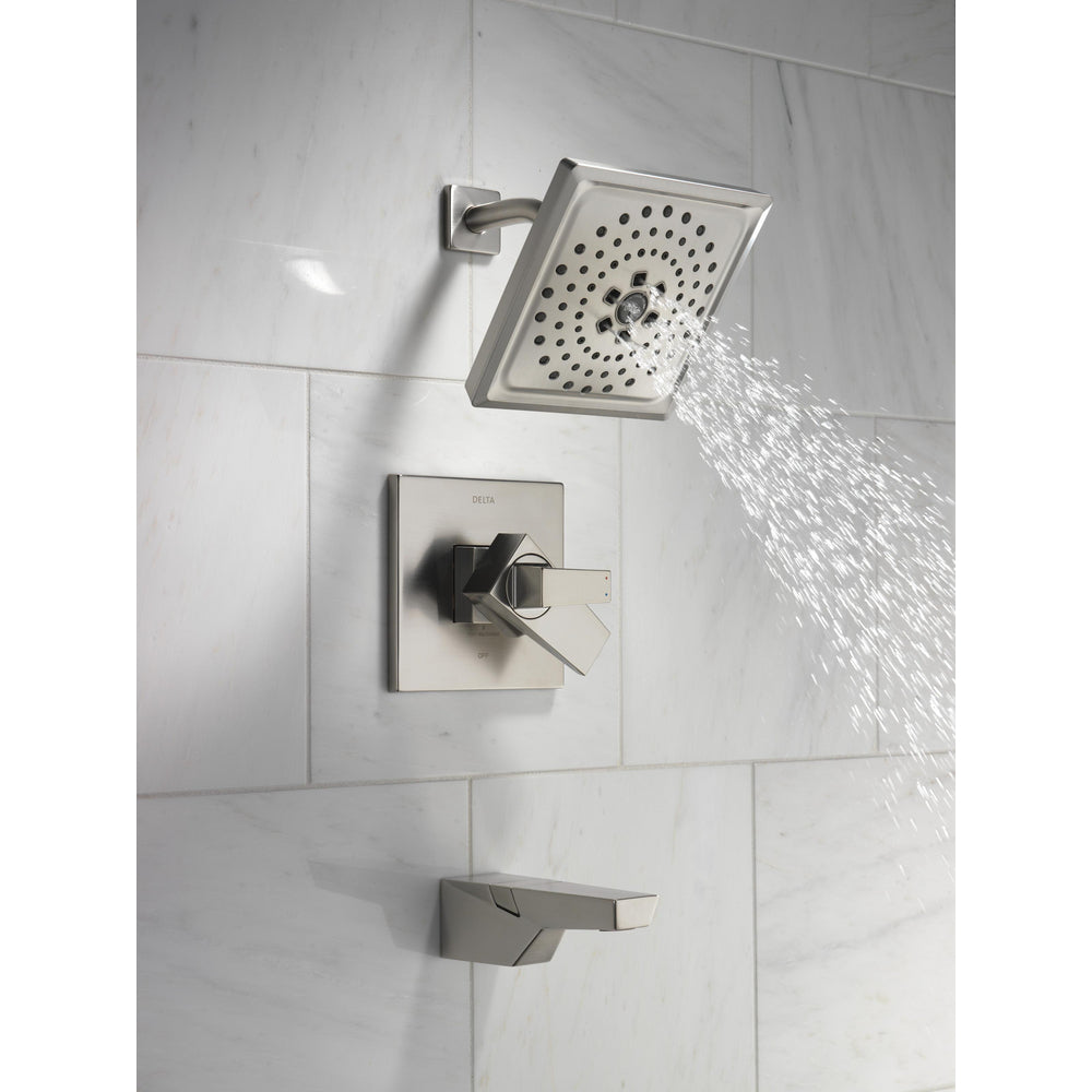 Delta Trillian 17 Series H2Okinetic Tub Shower Trim - Stainless
