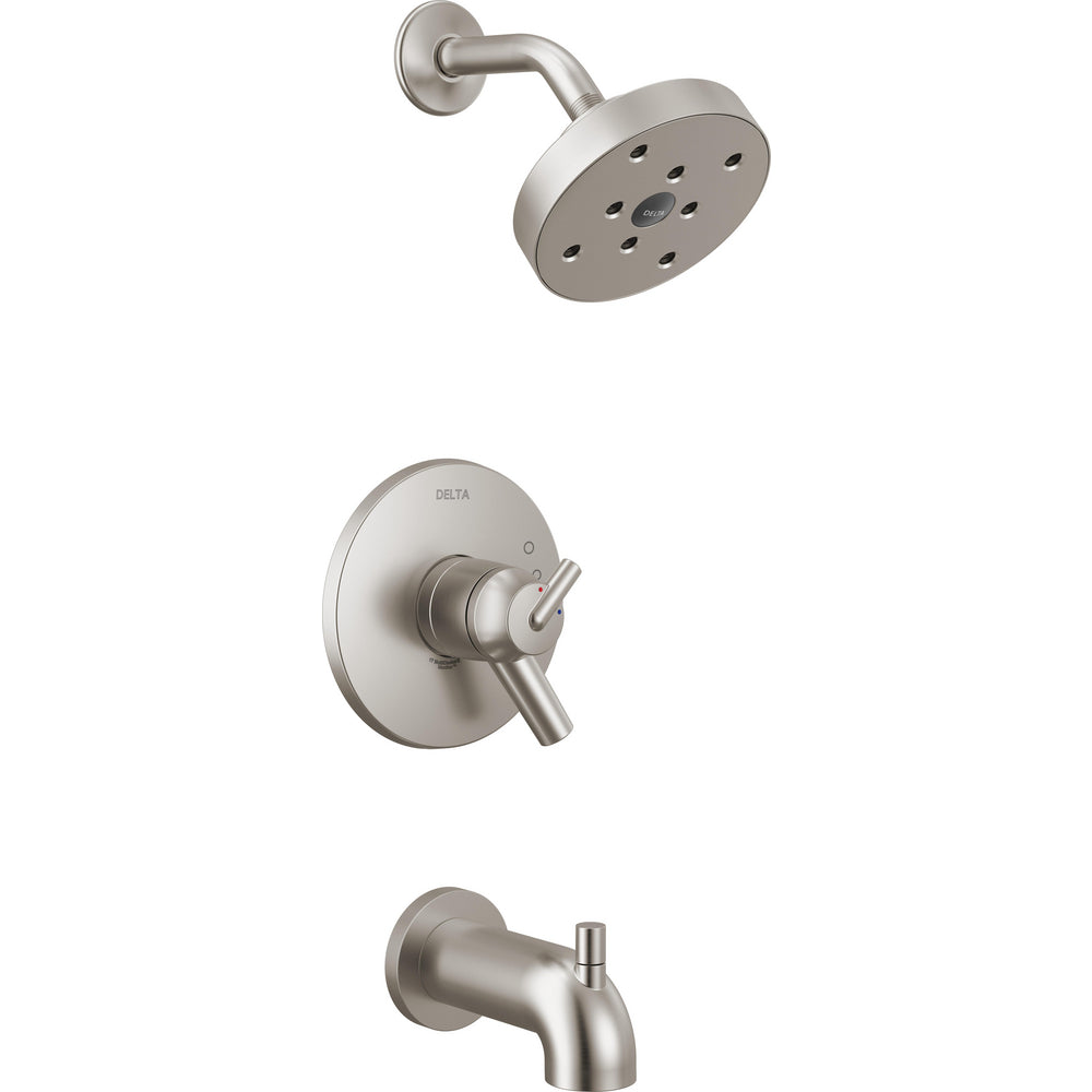Delta TRINSIC Monitor 17 Series H2Okinetic Tub & Shower Trim - Stainless Steel