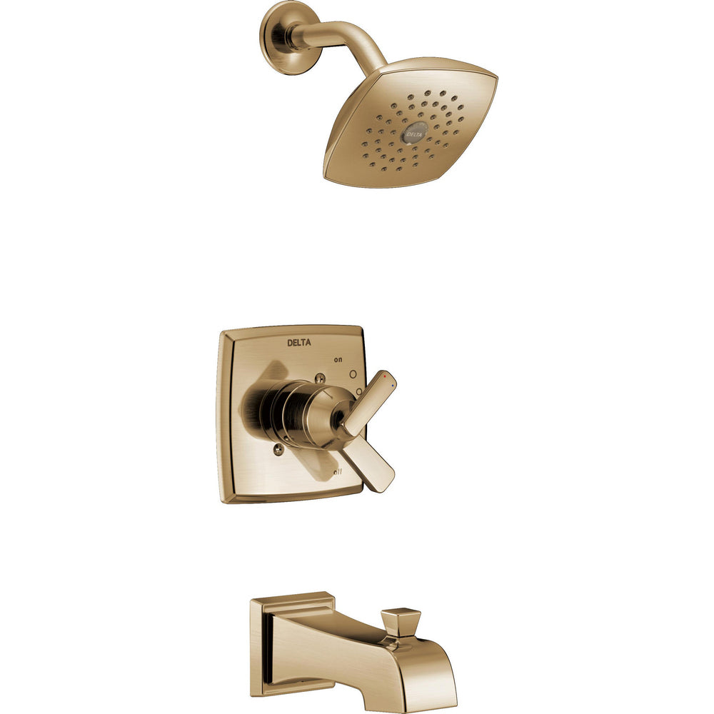 Delta Ashlyn Monitor 17 Series Tub And Shower Trim - Champagne Bronze