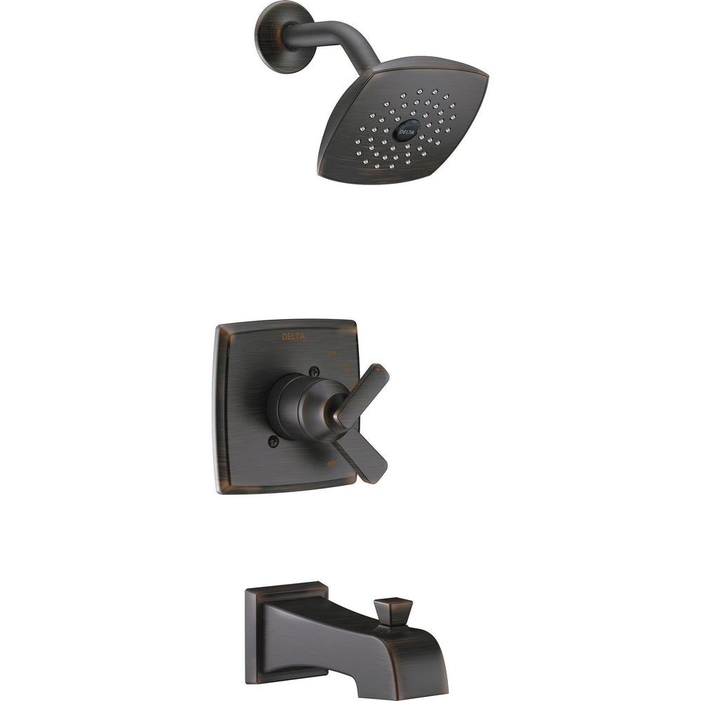 Delta Ashlyn Monitor 17 Series Tub And Shower Trim - Venetian Bronze
