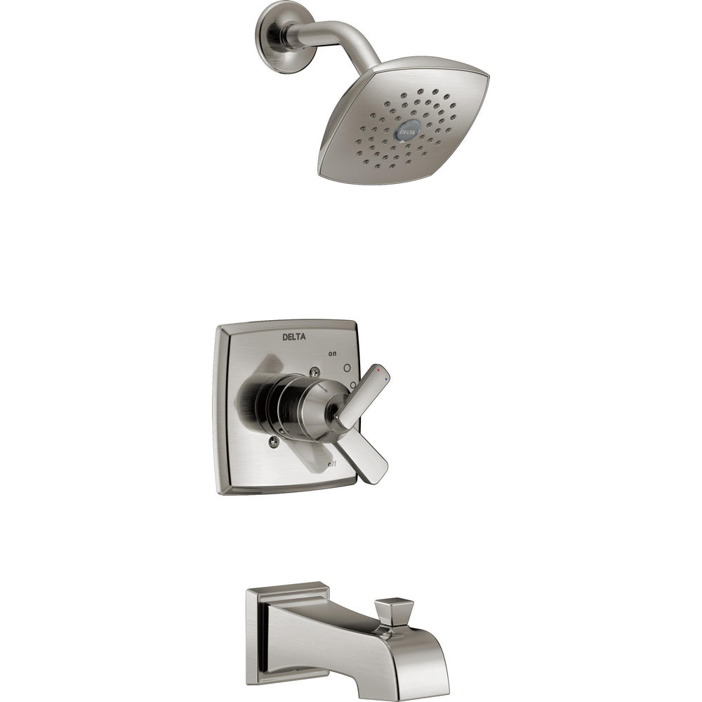 Delta Ashlyn Monitor 17 Series Tub And Shower Trim - Stainless Steel