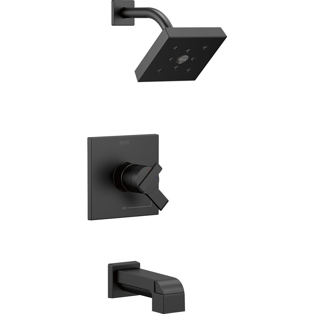 Delta Ara 17 Series Mc Tub Shower Trim - Matte Black