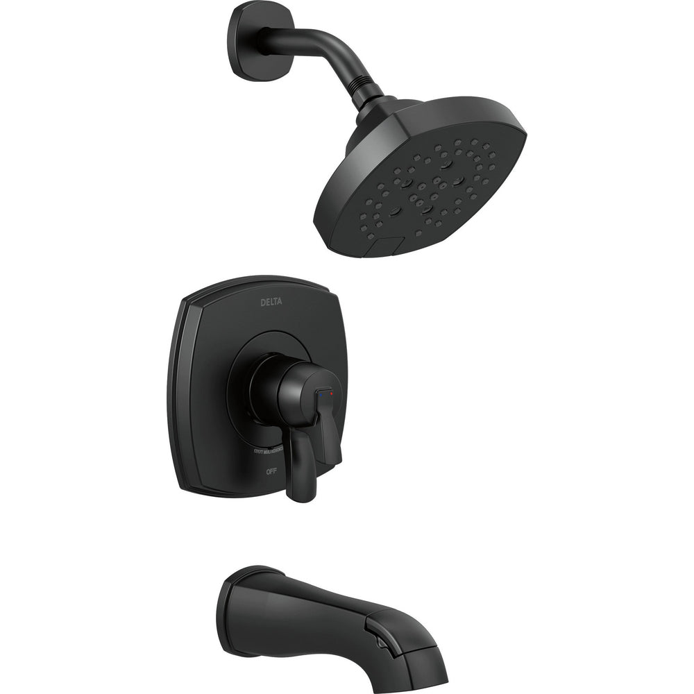 Delta Stryke 17 Series Tub And Shower Only - Matte Black