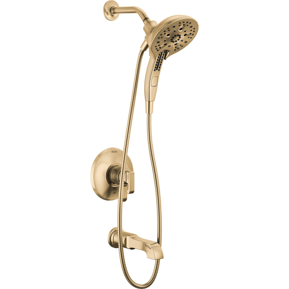Delta Tetra 17 Series Tub Shower Trim - Champagne Bronze