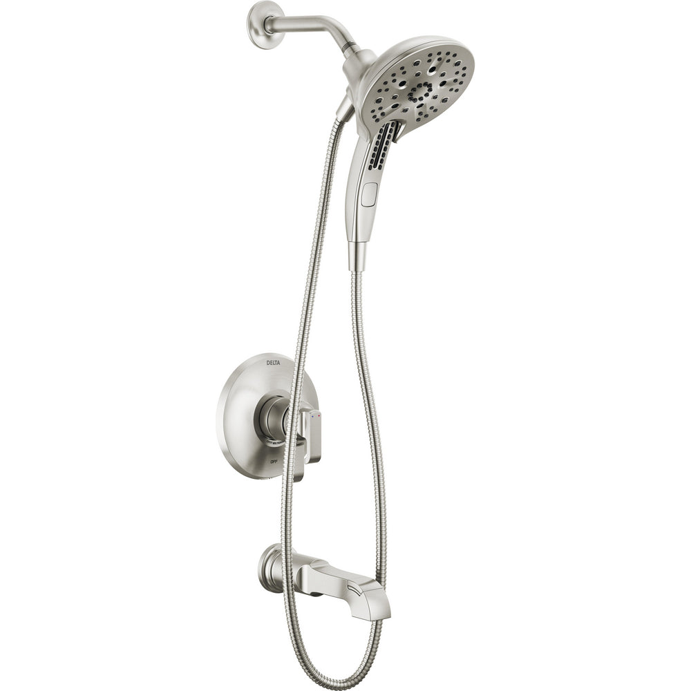 Delta Tetra 17 Series Tub Shower Trim - Stainless