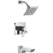 Delta Pivotal 17 Series Tub And Shower Trim - Chrome