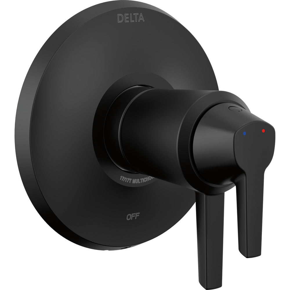 Delta Galeon 17T Series Valve Only Trim - Matte Black