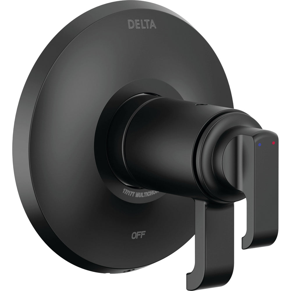 Delta Tetra 17T Series Valve Only - Matte Black