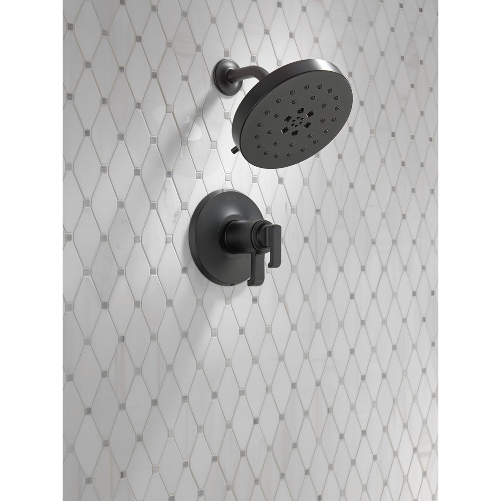 Delta Tetra 17T Series Shower Trim - Matte Black
