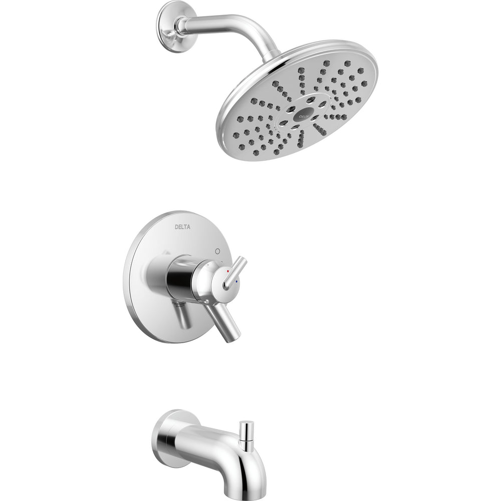 Delta Trinsic Thermostatic Tub And Shower Trim T17T459 - Chrome