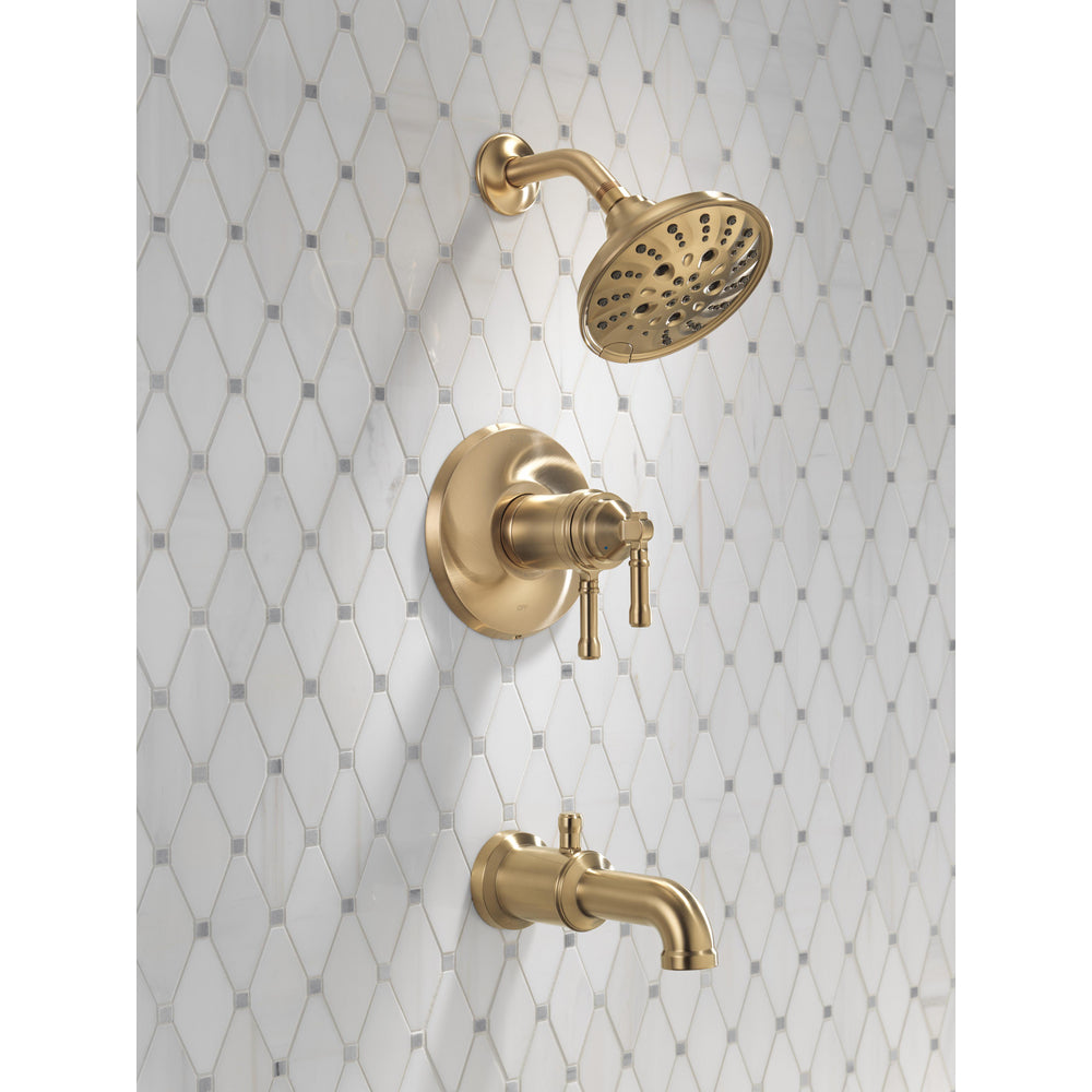 Delta Broderick 17T Series Tub Shower Trim - Champagne Bronze