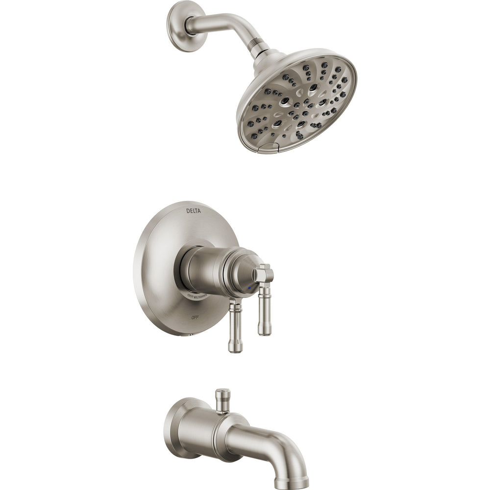 Delta Broderick 17T Series Tub Shower Trim - Stainless