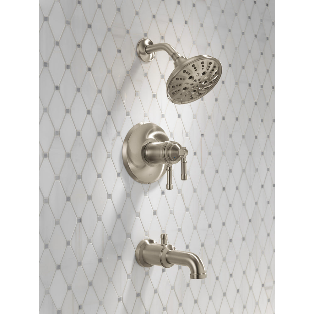 Delta Broderick 17T Series Tub Shower Trim - Stainless