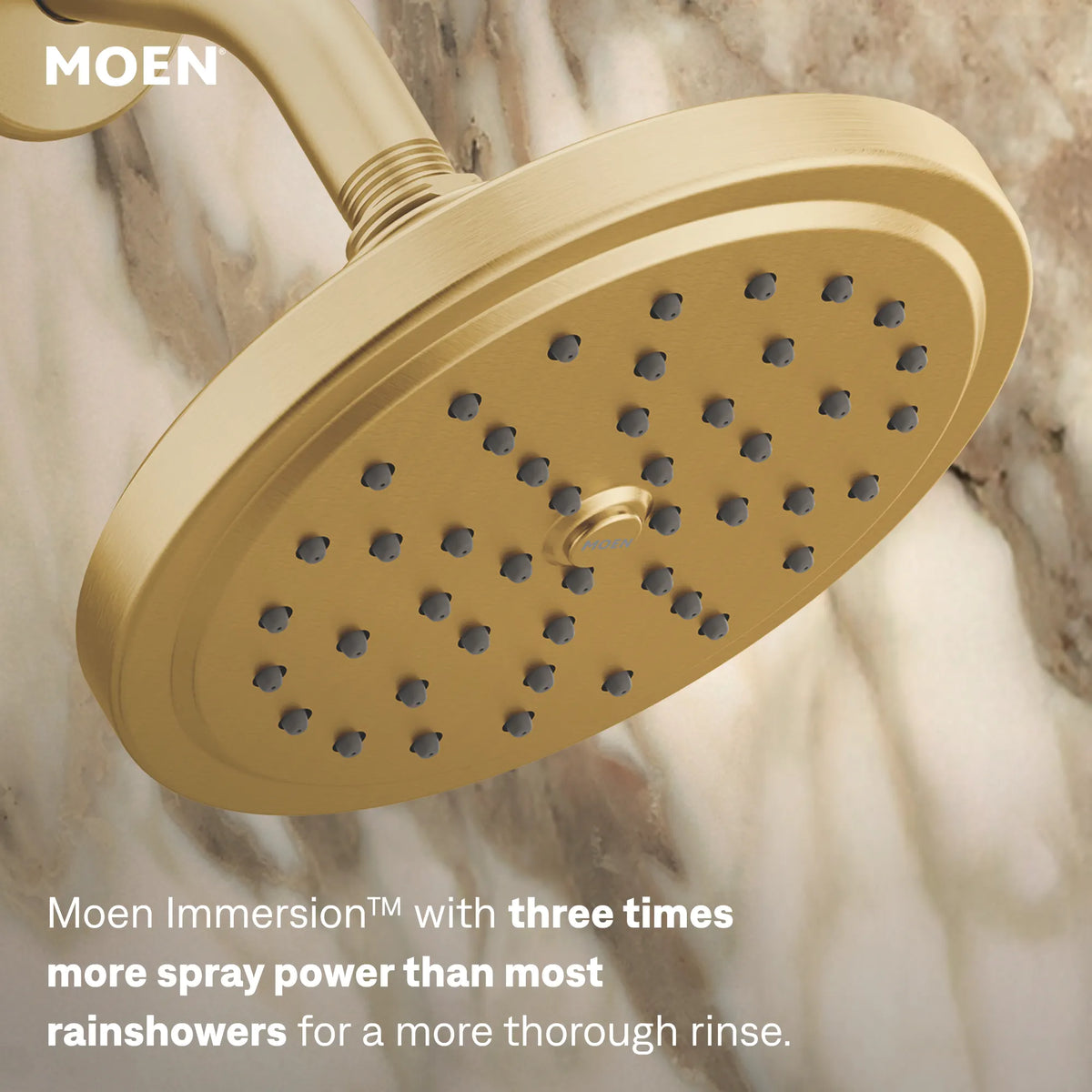 Moen Cia Posi-Temp Shower Only T2262EP in Brushed Gold (T2262EPBG) - view 5