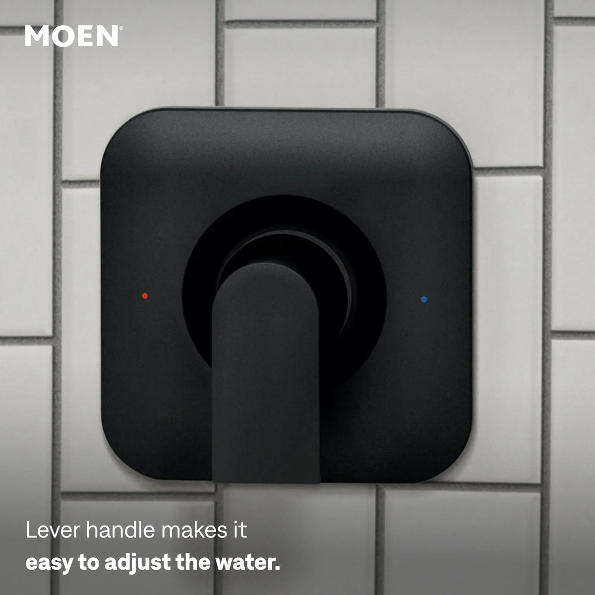 Moen Genta LX Posi-Temp Eco-Performance Shower Only T2472EP in Matte Black (T2472EPBL) - view 4