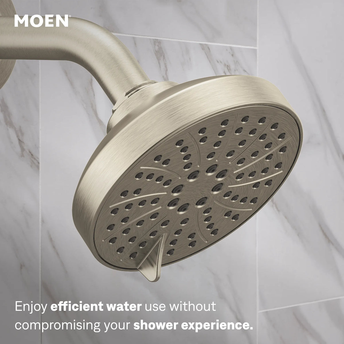 Moen Genta LX Posi-Temp Eco-Performance Shower Only T2472EP in Brushed Nickel (T2472EPBN) - view 5
