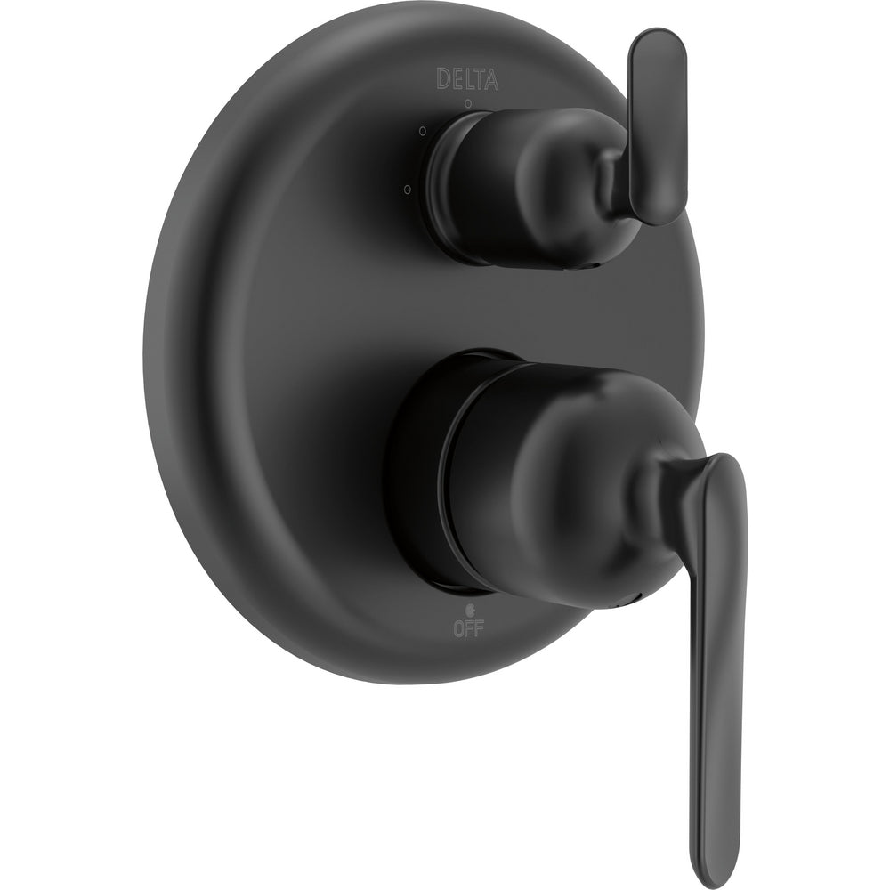 Delta Bonacci 14 Series 3-Setting Integrated Diverter Trim - Matte Black