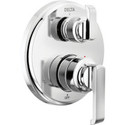 Delta Tetra 14 Series Integrated Diverter Trim 3-Set - Chrome