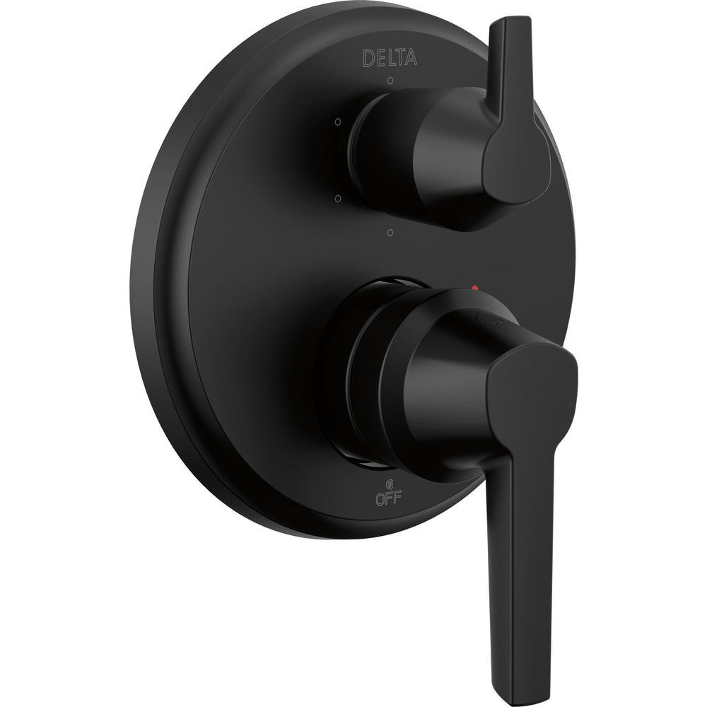 Delta Galeon Diverter Valve Trim T24971 - Matte Black