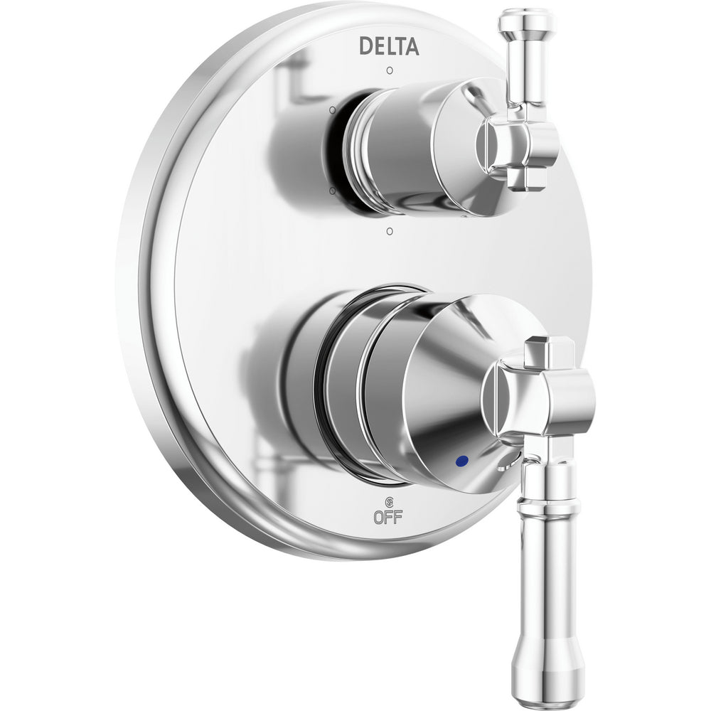 Delta Broderick 14 Series Integrated Diverter Trim 6-Set - Chrome