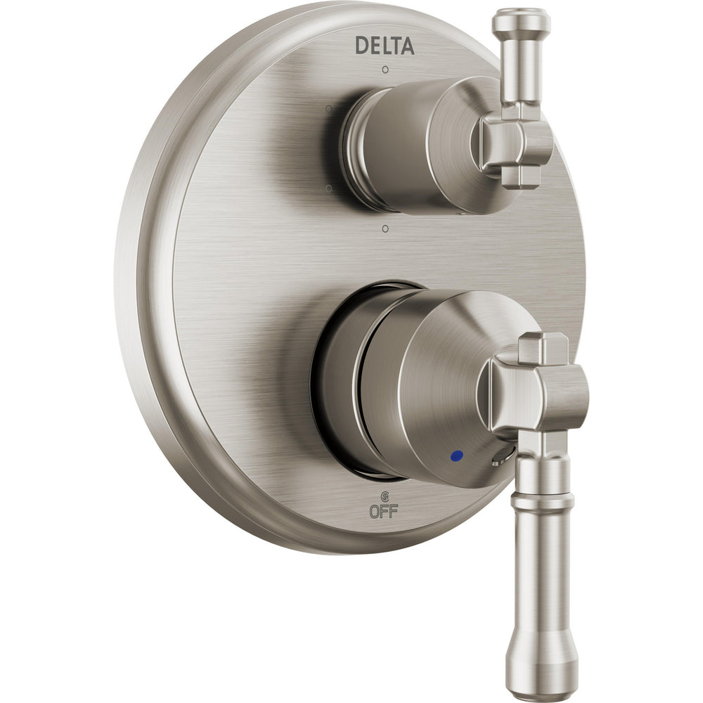 Delta Broderick 14 Series Integrated Diverter Trim 6-Set - Stainless