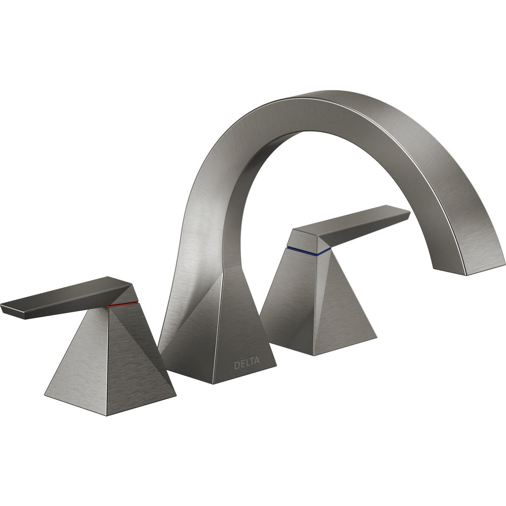 Delta Trillian Tub Filler T2746 - Black Stainless
