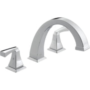 Delta Dryden 3-Hole Roman Tub Trim - Chrome