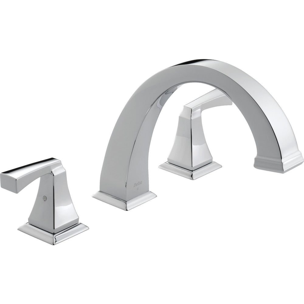 Delta Dryden 3-Hole Roman Tub Trim - Chrome