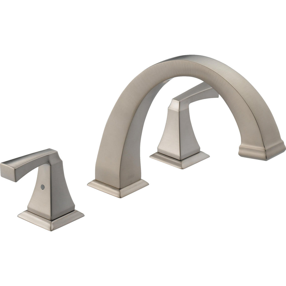Delta Dryden 3-Hole Roman Tub Trim - Stainless