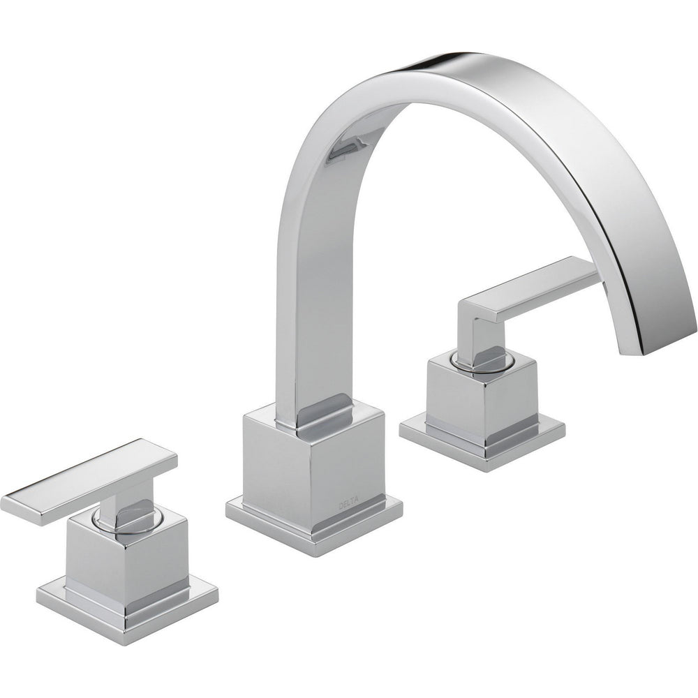Delta Vero 3-Hole Roman Tub Trim - Chrome