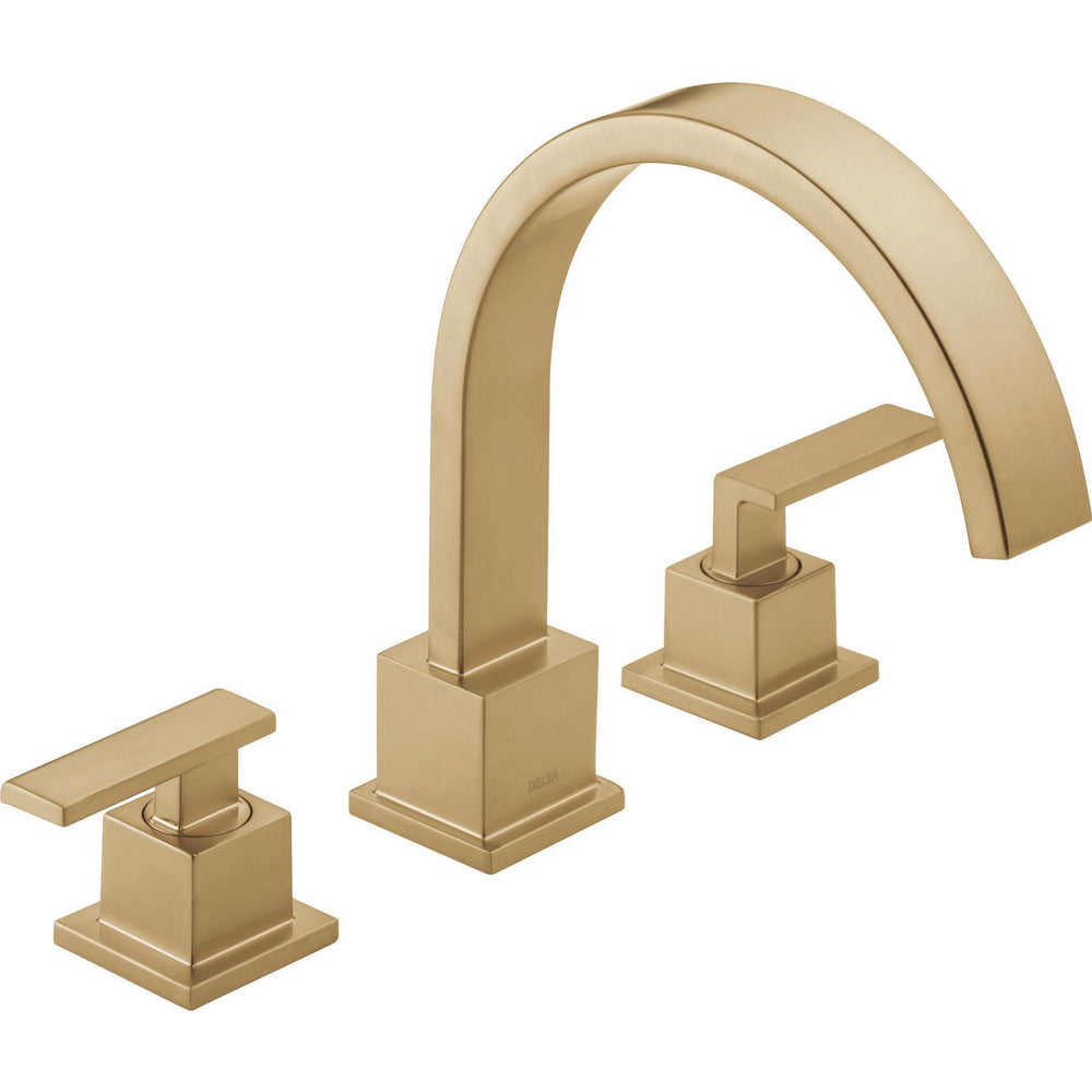 Delta Vero 3-Hole Roman Tub Trim - Champagne Bronze