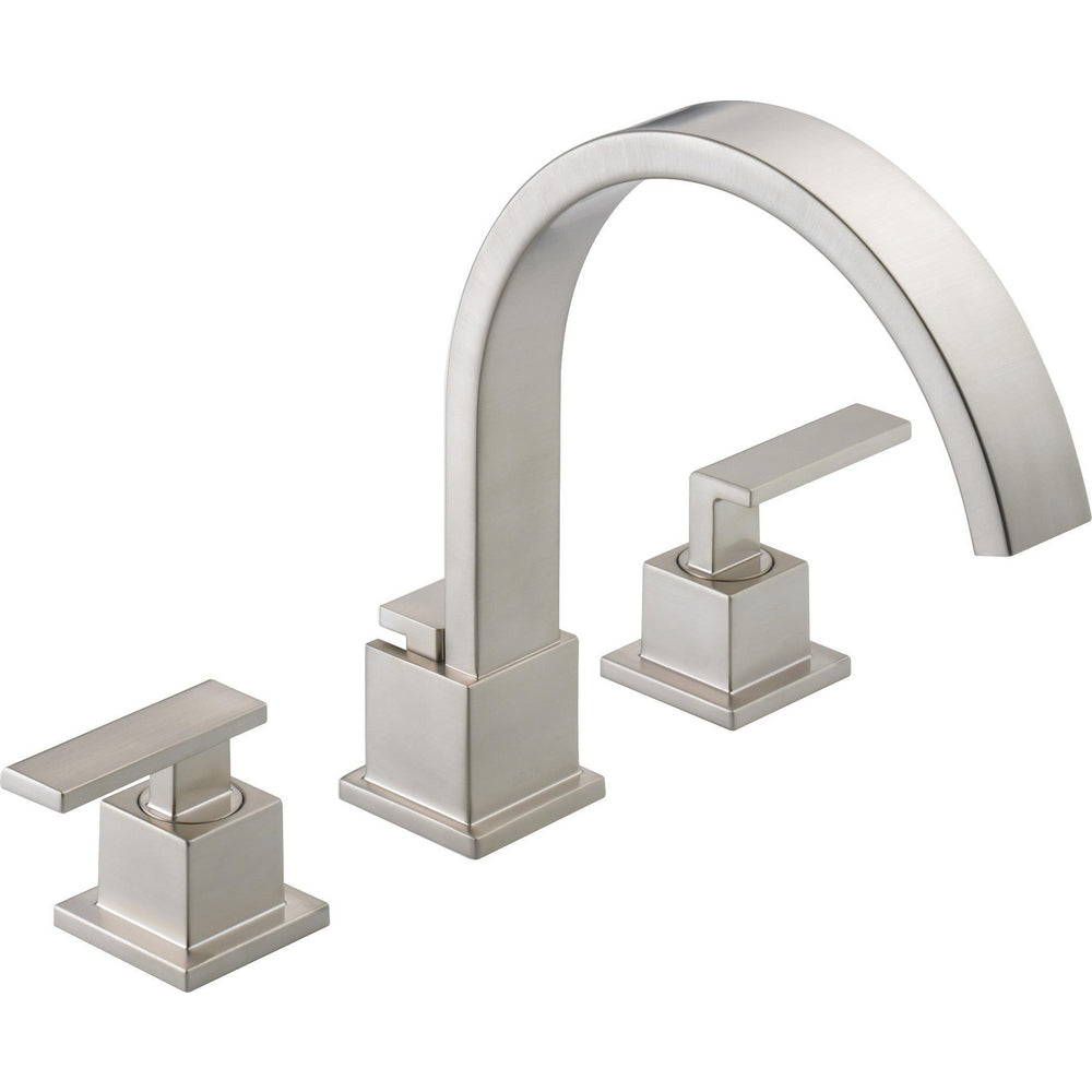 Delta Vero 3-Hole Roman Tub Trim - Stainless